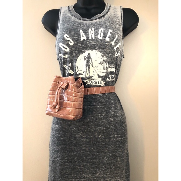 ✨Pink Crocodile Pattern  Bag  NWT - Picture 2 of 6